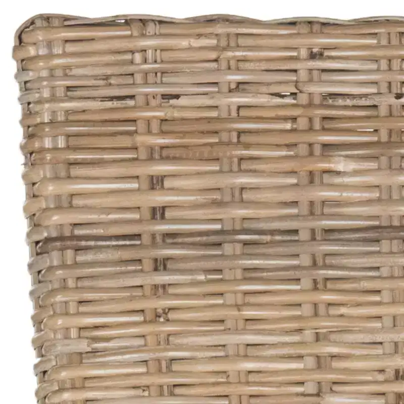 Ozias 19 H Wicker Dining Chair (Set of 2) - SEA8014 - Safavieh