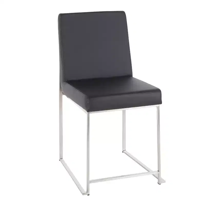 Set of 2 Fuji High Back Dining Chairs -