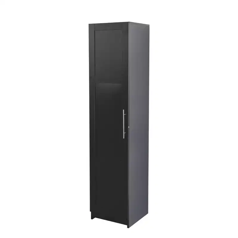 Tall 3-Tier Stackable Wall Mounted Storage Cabinet With Adjustable Shelves