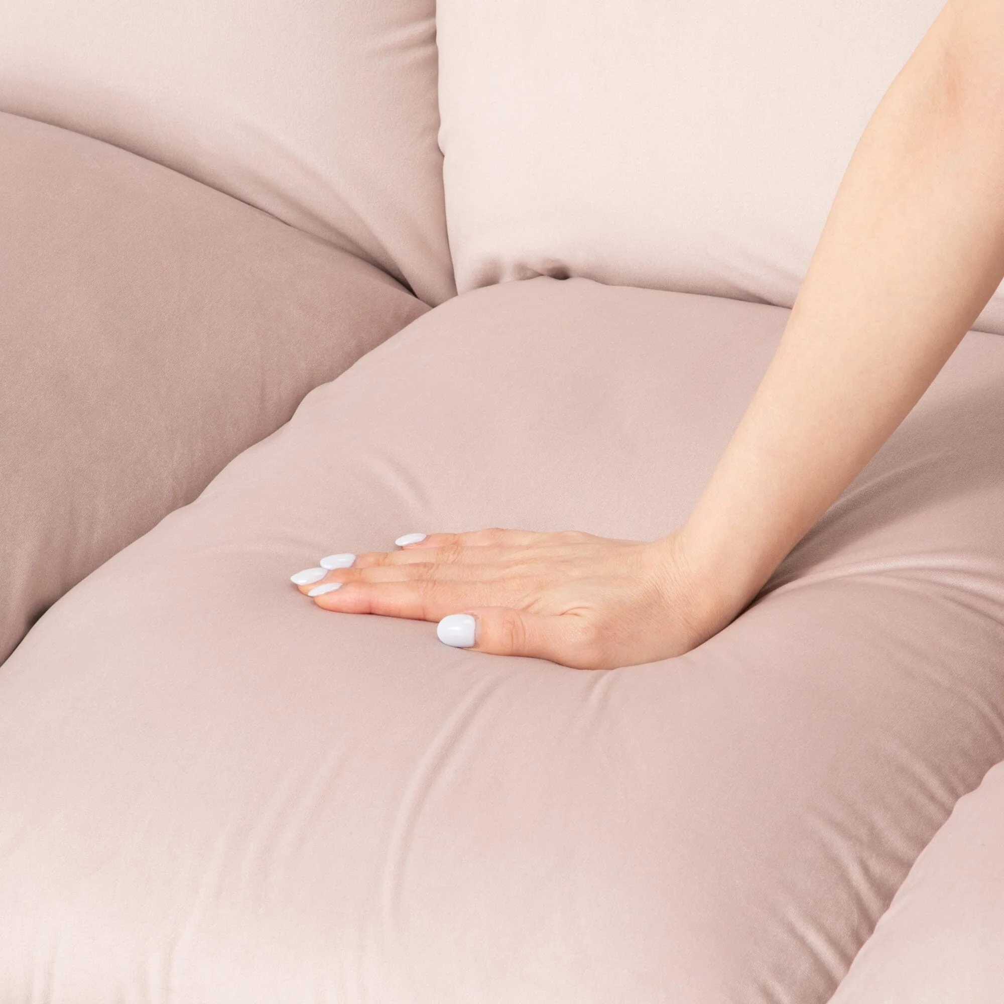 Pink Adjustable Floor Sofa