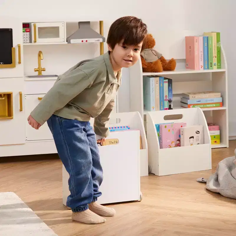 Display Bookcase Kids Furniture - White