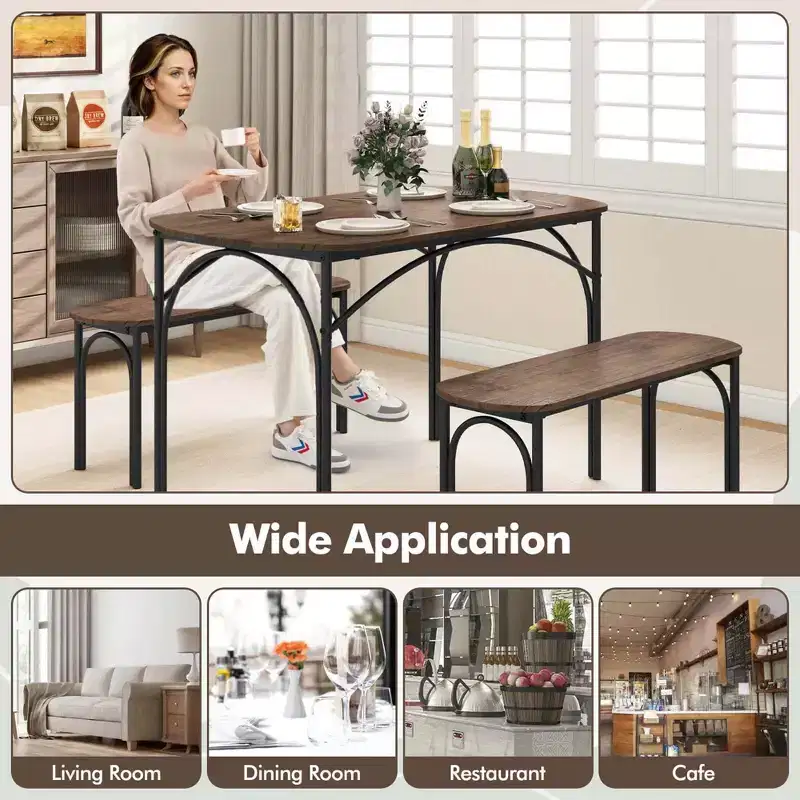 3-Piece Dining Table Set 48