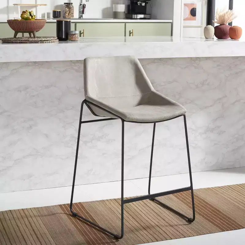 Alexis Mid Century Counter Stool - BST3000 - Safavieh