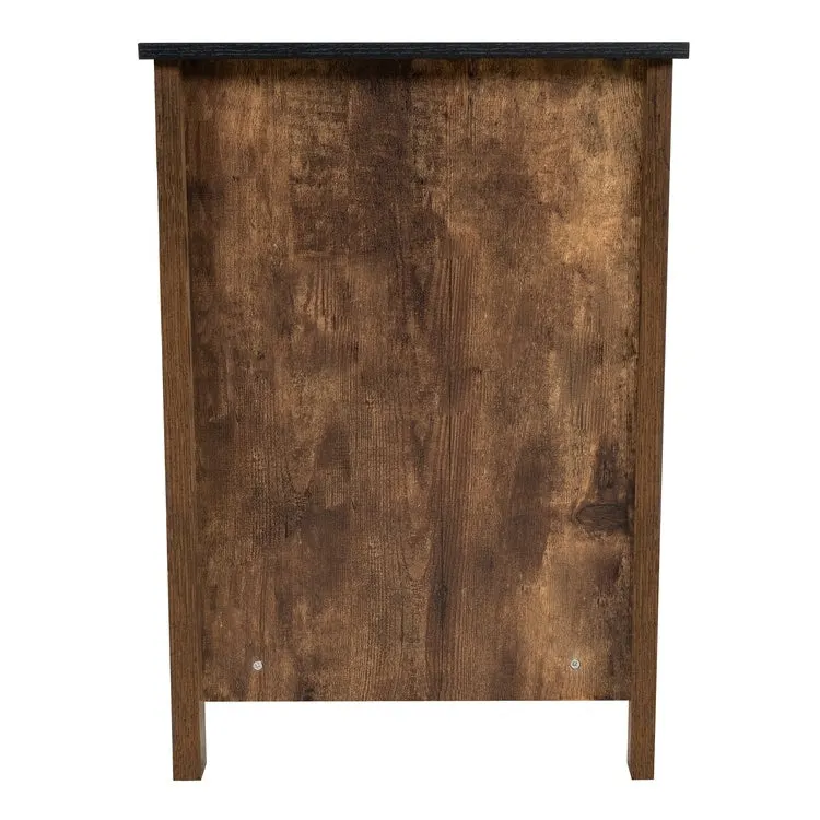 End Table with Drawer and Lower Shelf