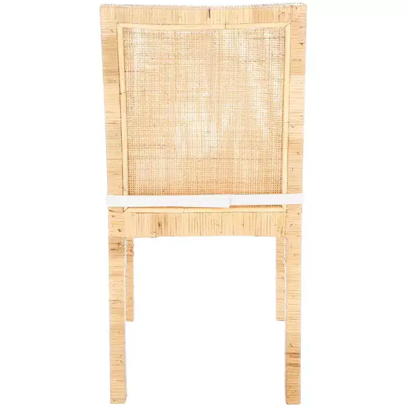 Tojo Cane Dining Chair W/ Cushion (Set of 2) - DCH6502 - Safavieh