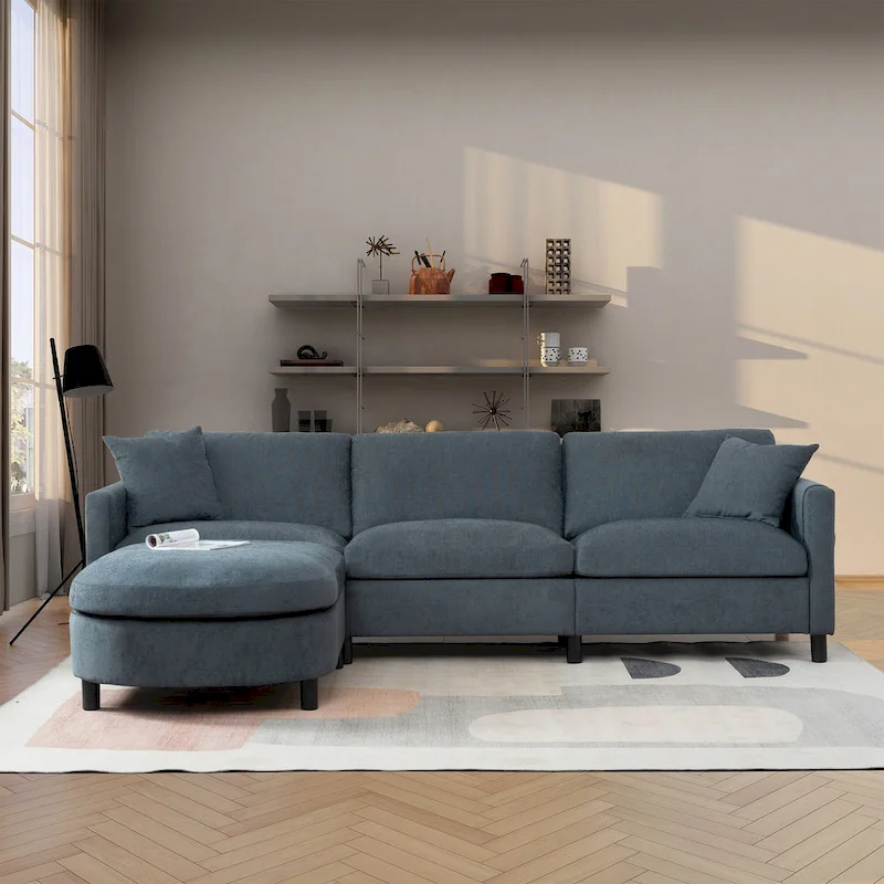 Wooden Frame Free Combination Sofa Couch
