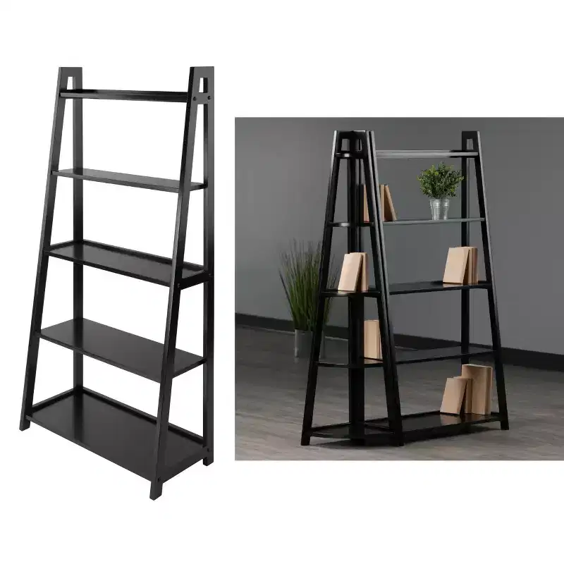 58 Adam A Frame Shelf - Black - Winsome