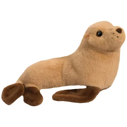Bark Sea Lion Stuffed Animal Plush Toy Brown Floppy Flippers Cuddle