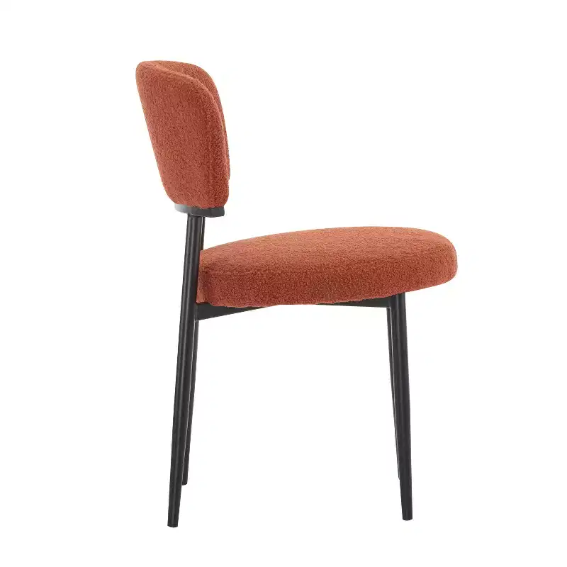 Christopher Knight Home Atrass Upholstered Dining Chair with Metal Legs (Set of 4)