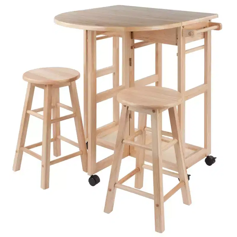 3pc Burnett Space Saver Set Beech - Winsome