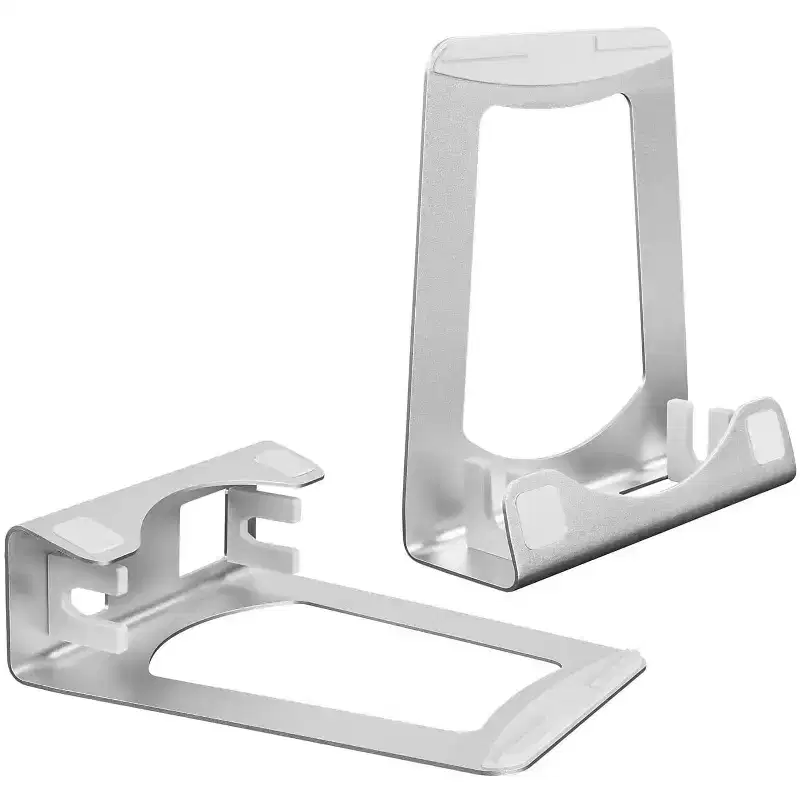Vertical Laptop Stand - Aluminum Laptop Holder with 2-in-1 Design for Desk Use