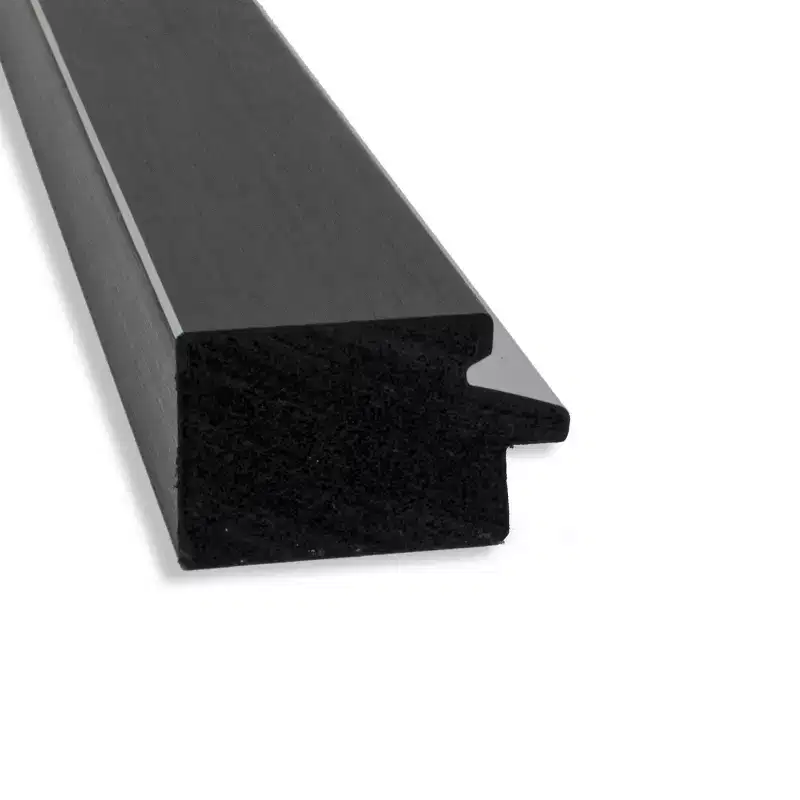 39" x 27" Non Beveled Eva Black Silver Narrow Wall Mirror