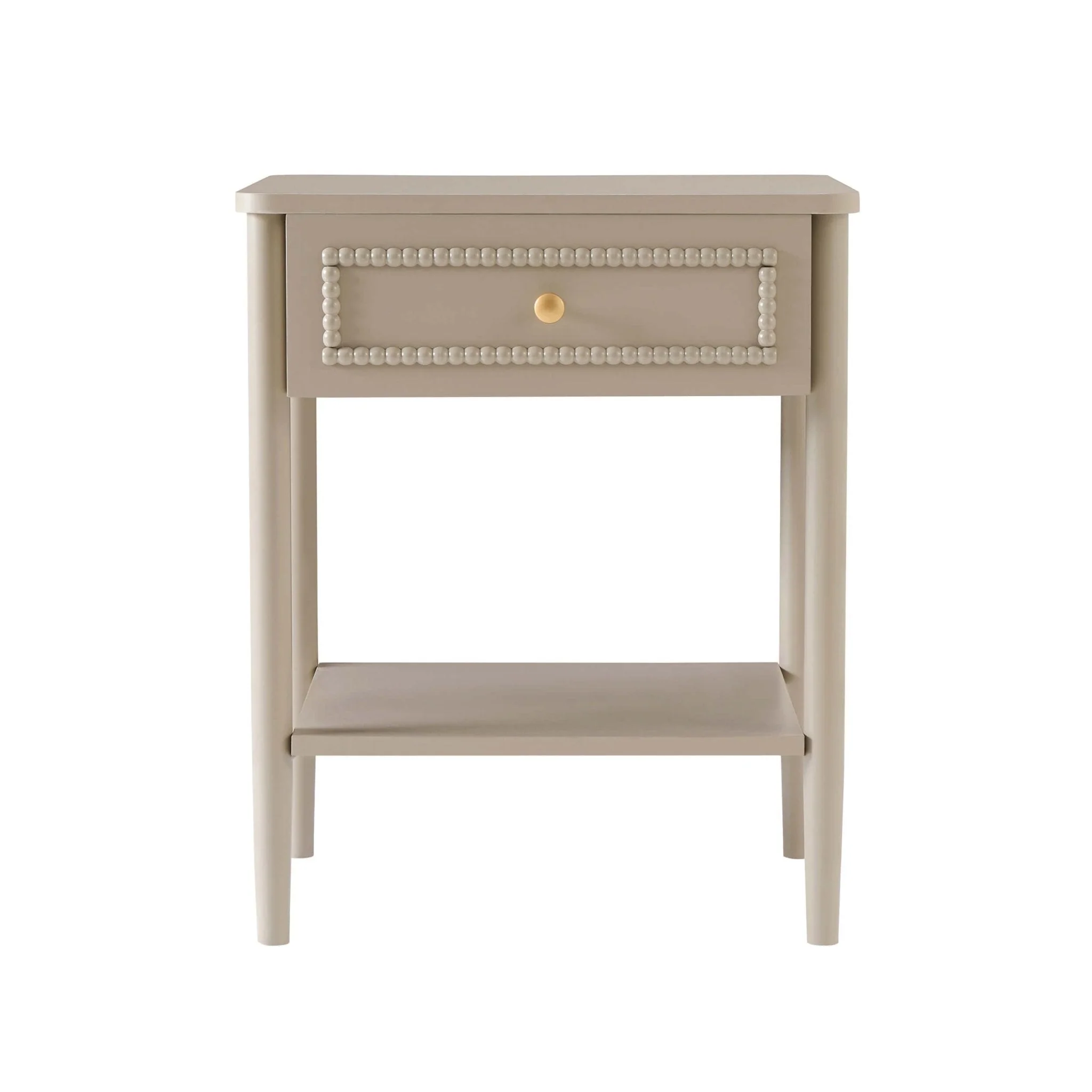 1 Drawer Nightstand - Taupe
