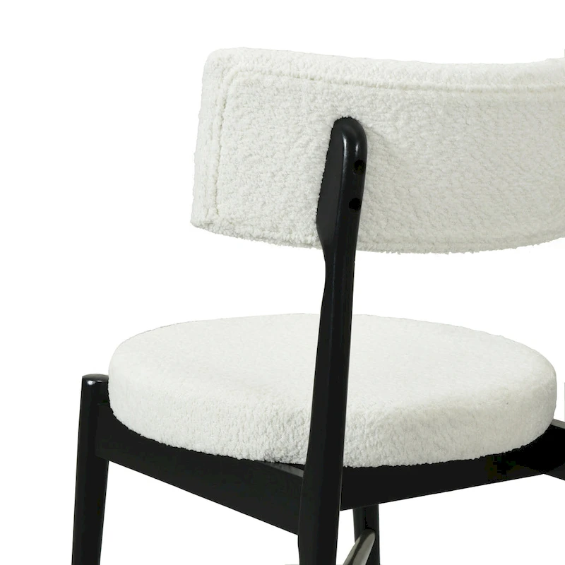 Lumen Dining Chairs Rubberwood (Set of 2 ) by Christopher Knight Home