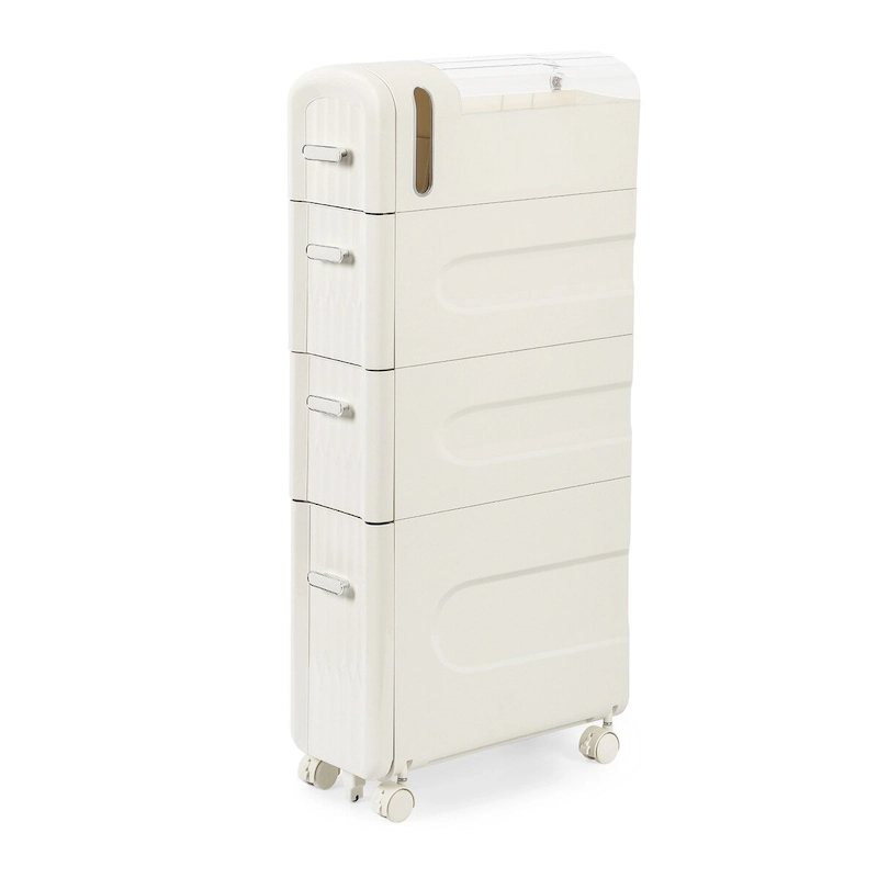Toilet Paper Holder Storage Cabinet Beside Toilet Storage for Small Bathroom