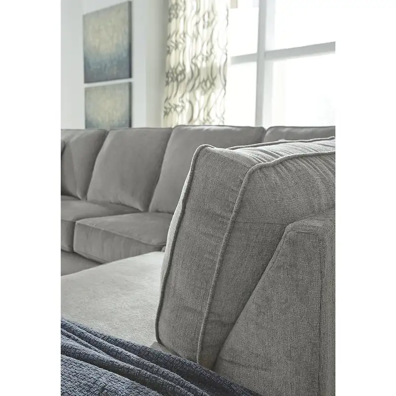 2-Piece Sleeper Sectional Sofa with Chaise | Pull-Out Bed | Upholstered | Living Room