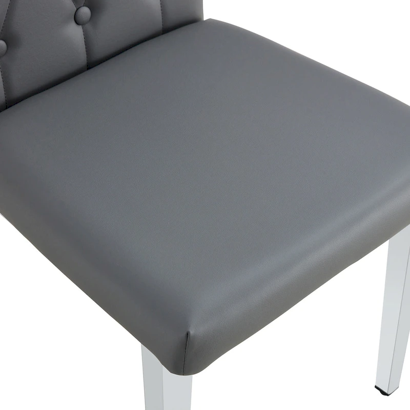 8 Piece Armless Dining Chairs