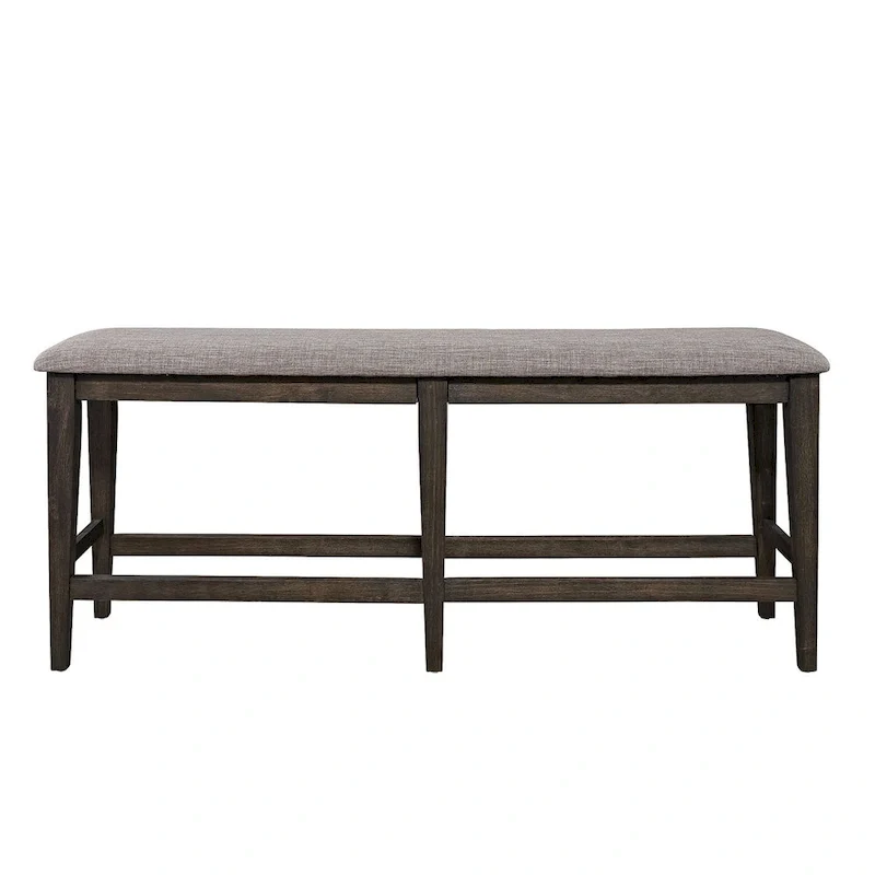 Double Bridge Dark Chestnut Counter Bench