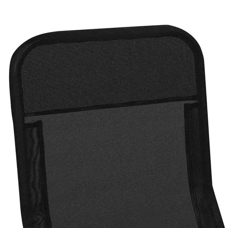 vidaXL Sun Lounger Set of 2 Powder-coated steel, Textilene Standard