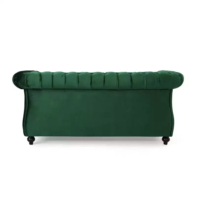 Somerville Traditional Chesterfield Loveseat - Christopher Knight Home