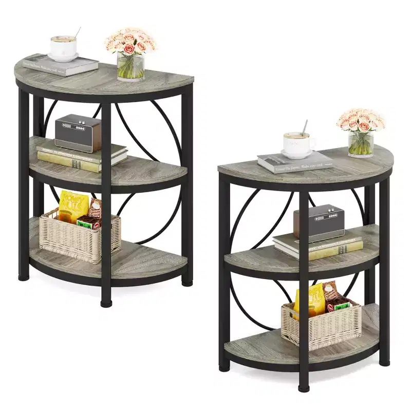 3 Side Table, Gray