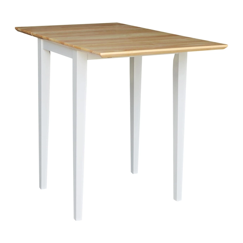 International Concepts Small Drop Leaf Shaker Style Dining Table