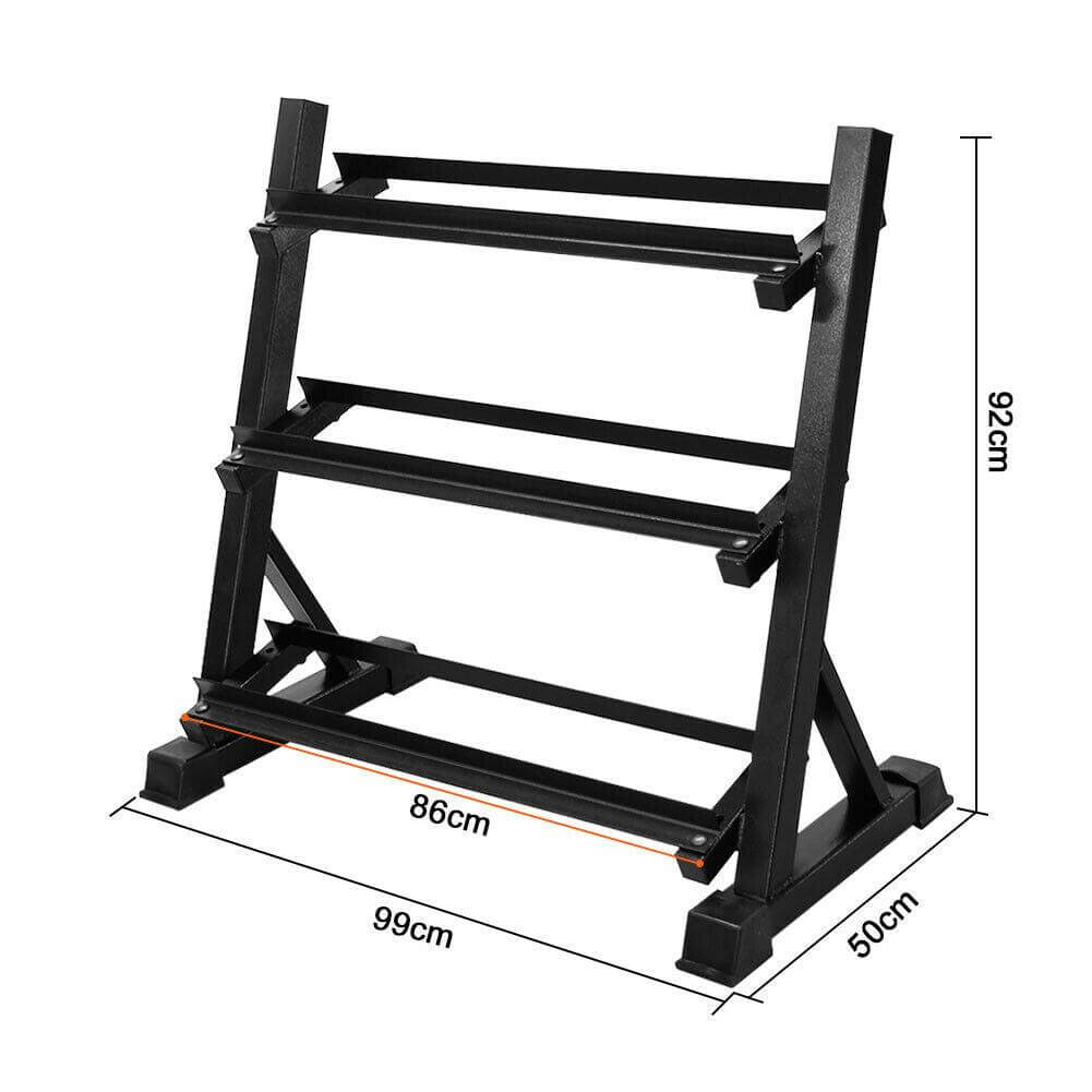 Dumbbell Storage Rack 3 Tier
