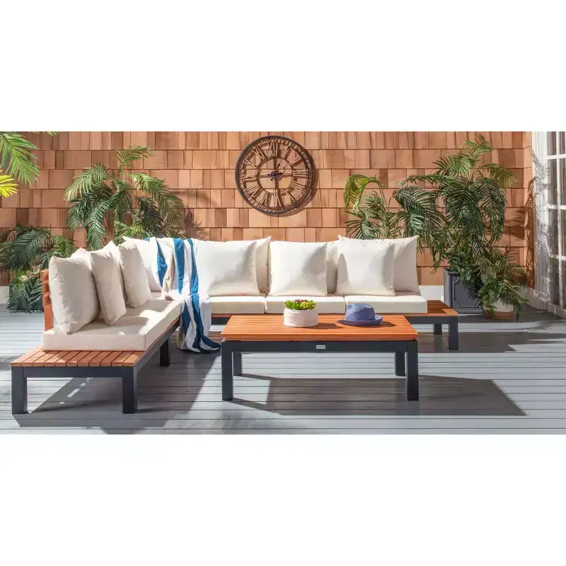 Fristal 3 Piece Living Set - Indoor/Outdoor - PAT7056 - Safavieh