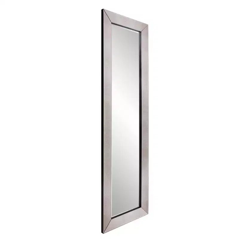 Howard Elliott 27"x38" Tyler Dillon Glossy White Ornate Framed Rectangular Wall Mirror: Modern Style, Polyurethane Frame, No Assembly Required