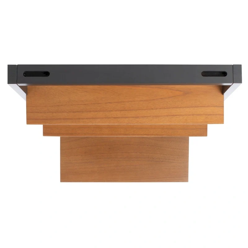2-Shelf Leaning Desk