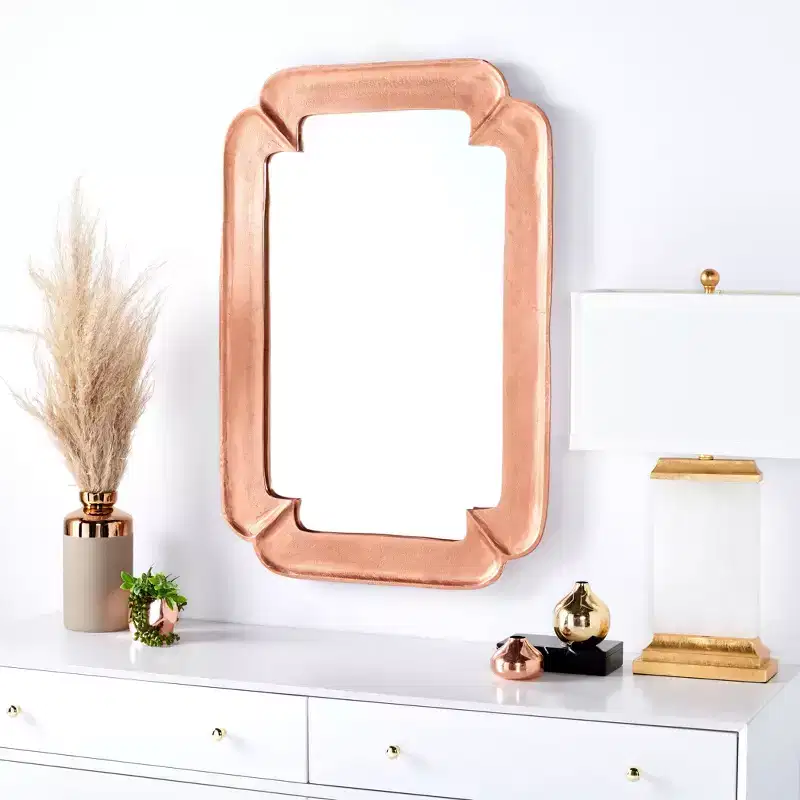 Osiris Mirror - 24.5 x 36.3 - MRR3066 - Copper - Safavieh