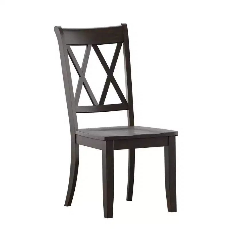 South Hill Double X Back Wood Dining Chairs (Set of 2) - iNSPIREQ