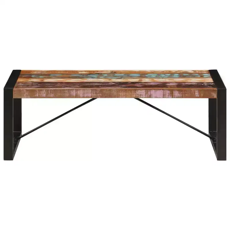 vidaXL Coffee Table 47.2x23.6x15.7 Solid Reclaimed Wood