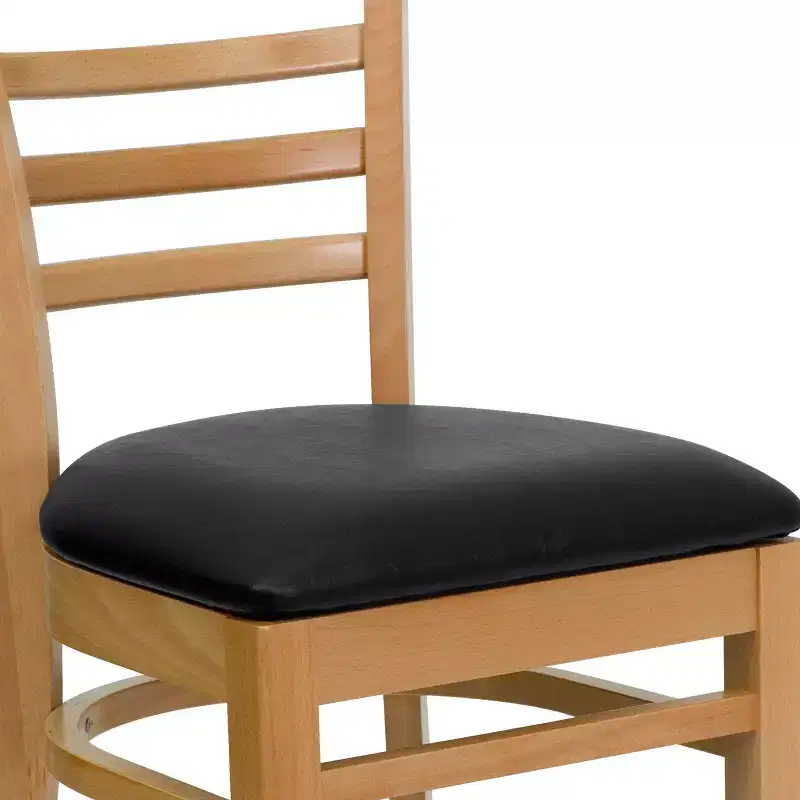 Flash Furniture Ladder Back Wooden Restaurant Chair
