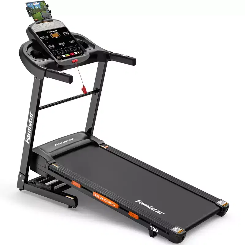 5HP Folding Treadmill  20-Level Automatic Incline, 105 Preset Programs, 0.6512 MPH, App Control for Home Gym