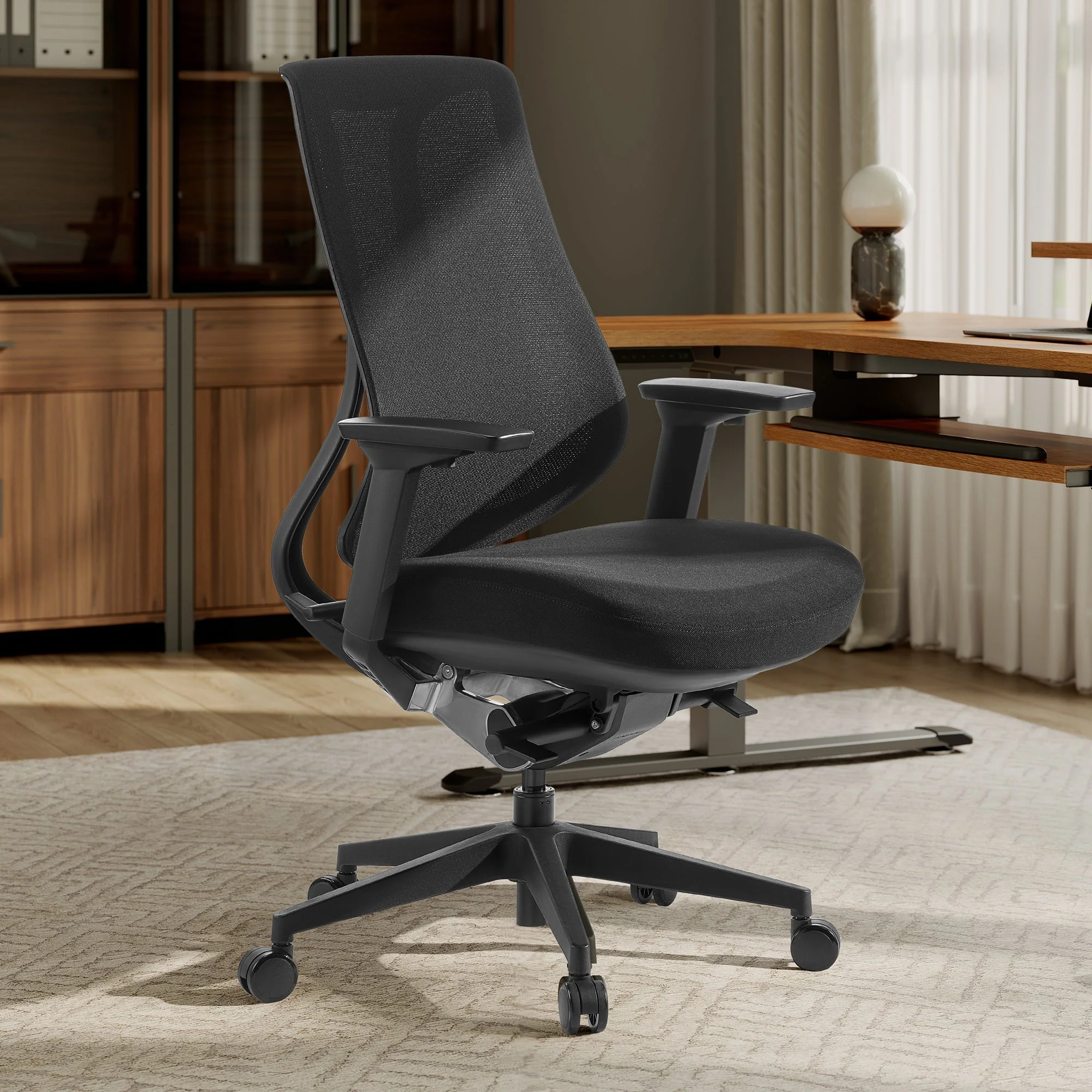 Ergonomic Office Chair - Mesh Modern Silhouette Smart Adjustability