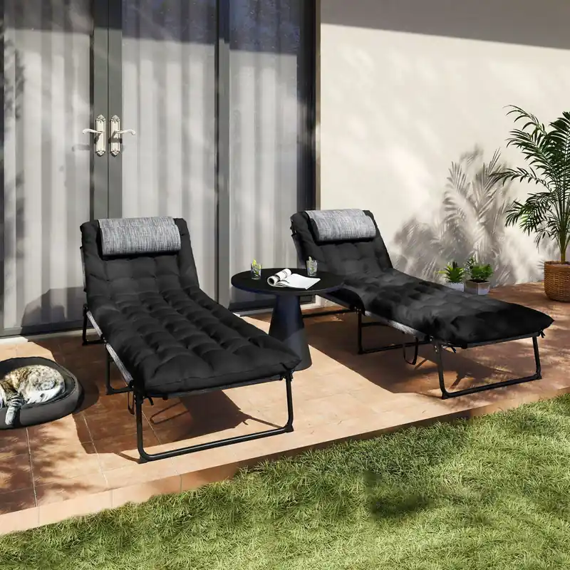 Folding Lounge Chairs, Reclining Tanning Chairs