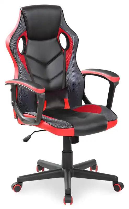 24 Ergonomic Gaming Chair - Black & Red