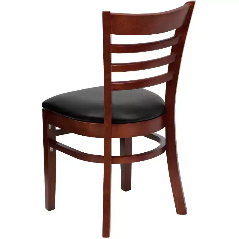 Flash Furniture Ladder Back Wooden Restaurant Chair