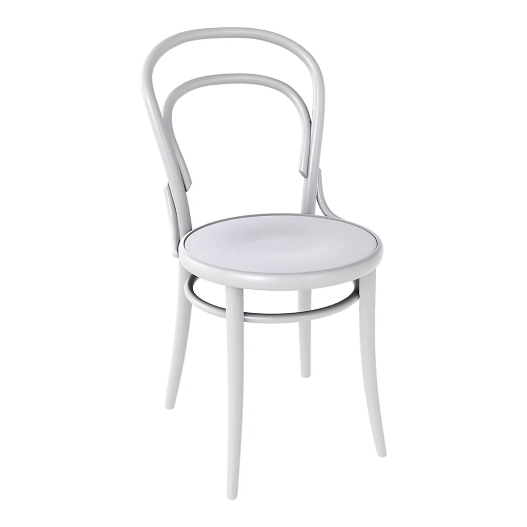 Classic Bent Beech Wood Café Side Chair with Iconic Lightweight Design for Dining Room