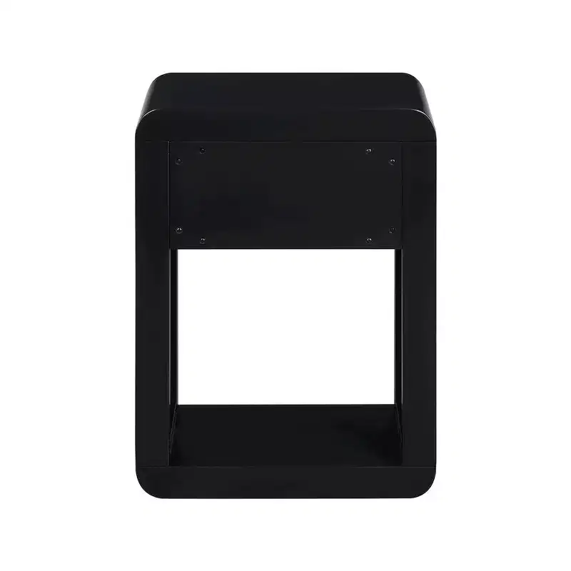 Meridian Furniture,Langham Black Nightstand