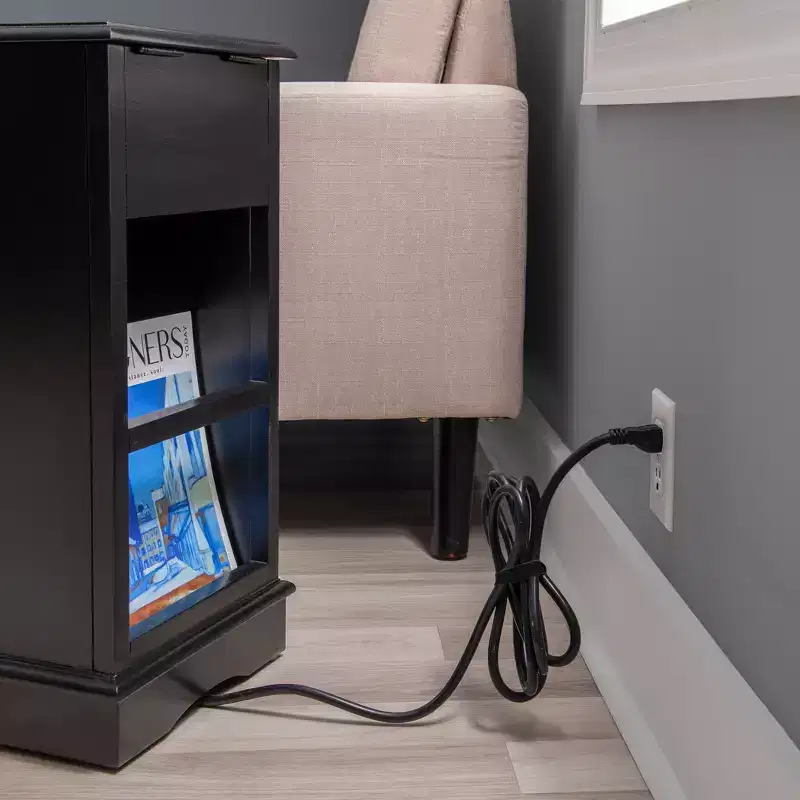 Felix Accent Table with USB Charging Station - Powell Company
