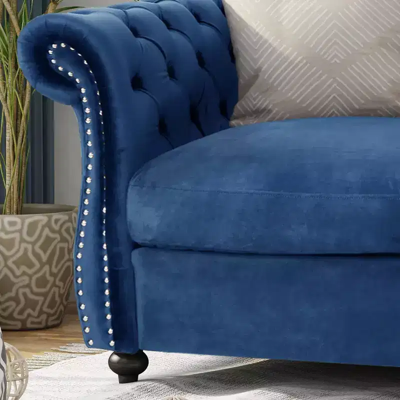 Somerville Traditional Chesterfield Loveseat - Christopher Knight Home