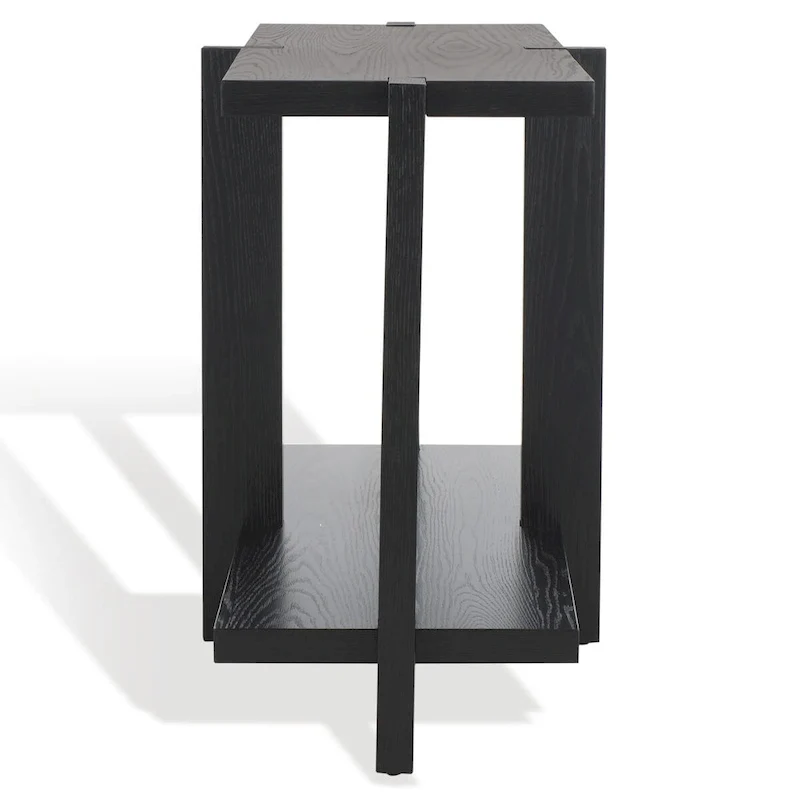 Rectangular Oak Veneer Wood Console Table - 48W x 20D x 30H
