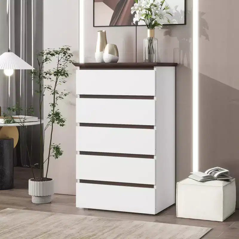 Modern 5-Drawer Storage Dresser
