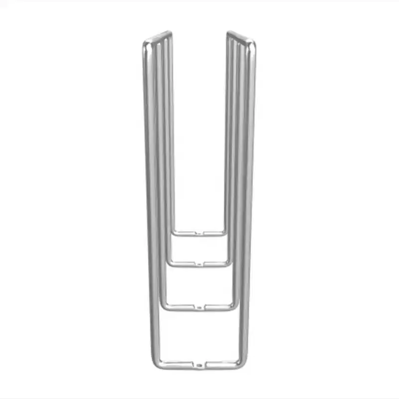 Rev-A-Shelf U-Shaped Wire Tray Divider Bakeware Cookie Sheet Organizer for Wall or Base Kitchen Cabinets for Face Opening of 3.25 Chrome, 596-10CR-52