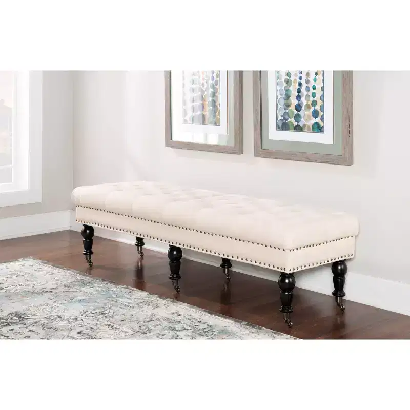 62 Isabelle Bench - Linon