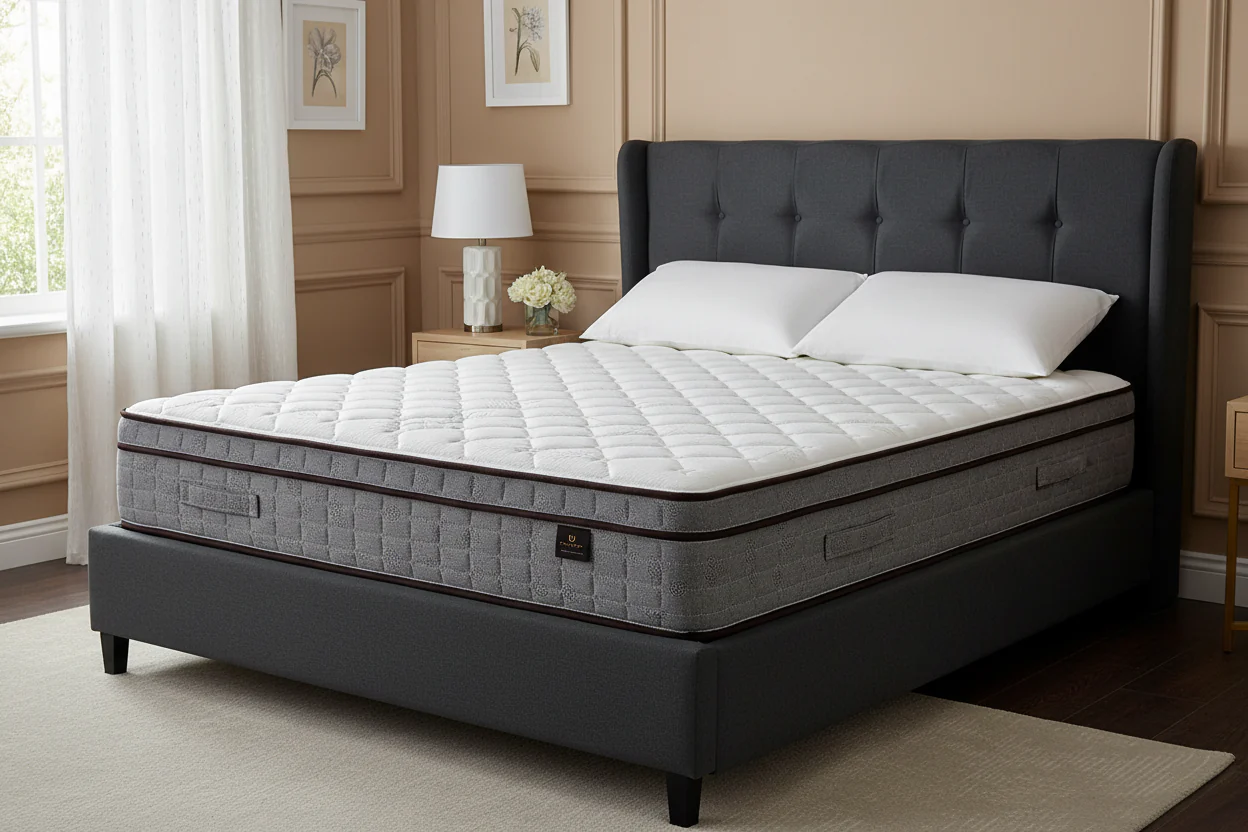 8-Inch Medium Firm Tight Top High Density Foam Mattress