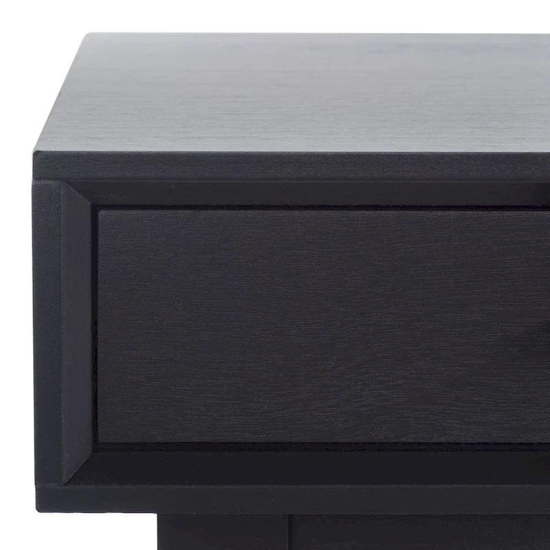 Delsie Mid-Century 3-Drawer Desk
