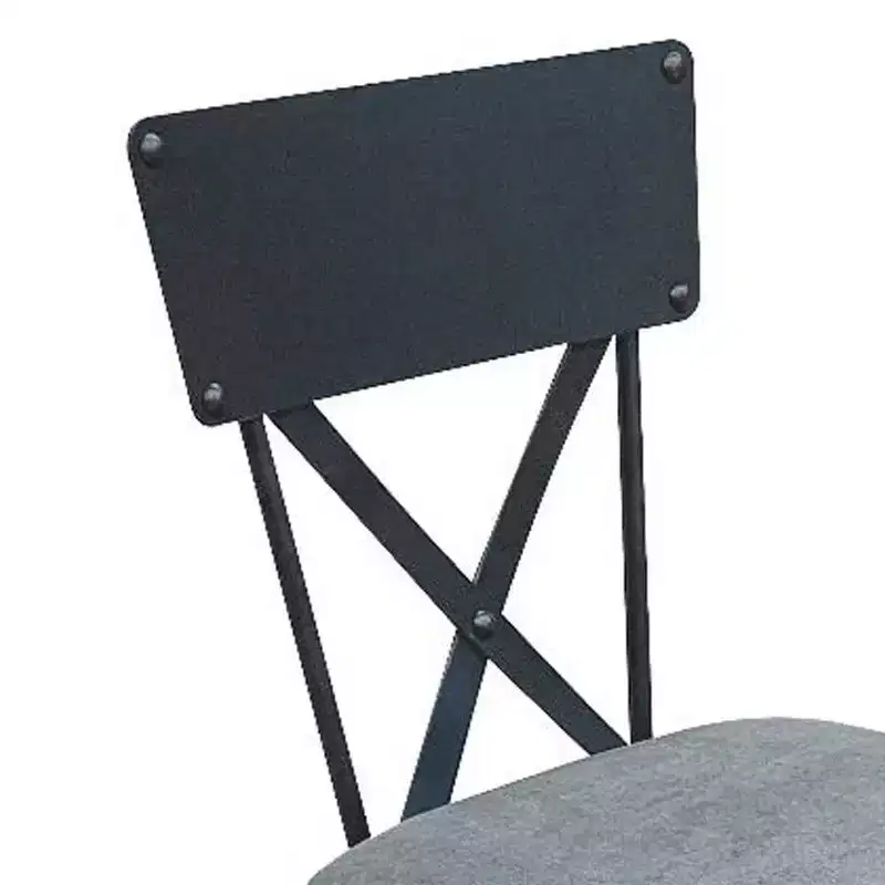 16 Brantley Office Chair Gray Fabric/Gunmetal Finish - Acme Furniture